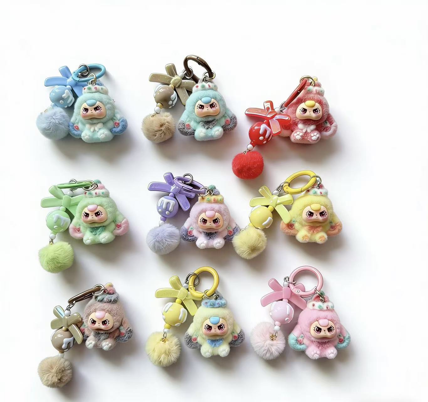 Babythree keychain  -Match game