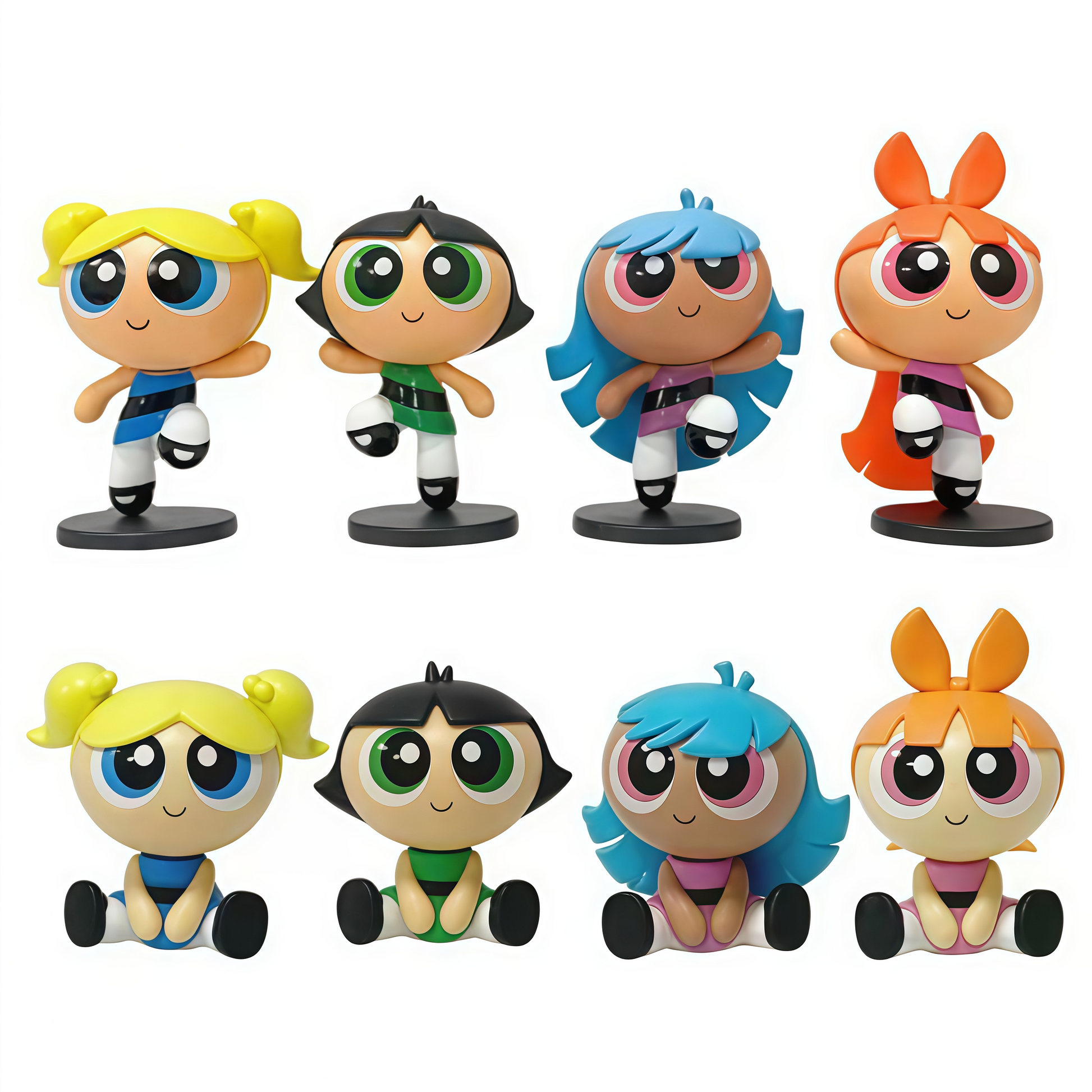 Power puff girl  - 8 in set