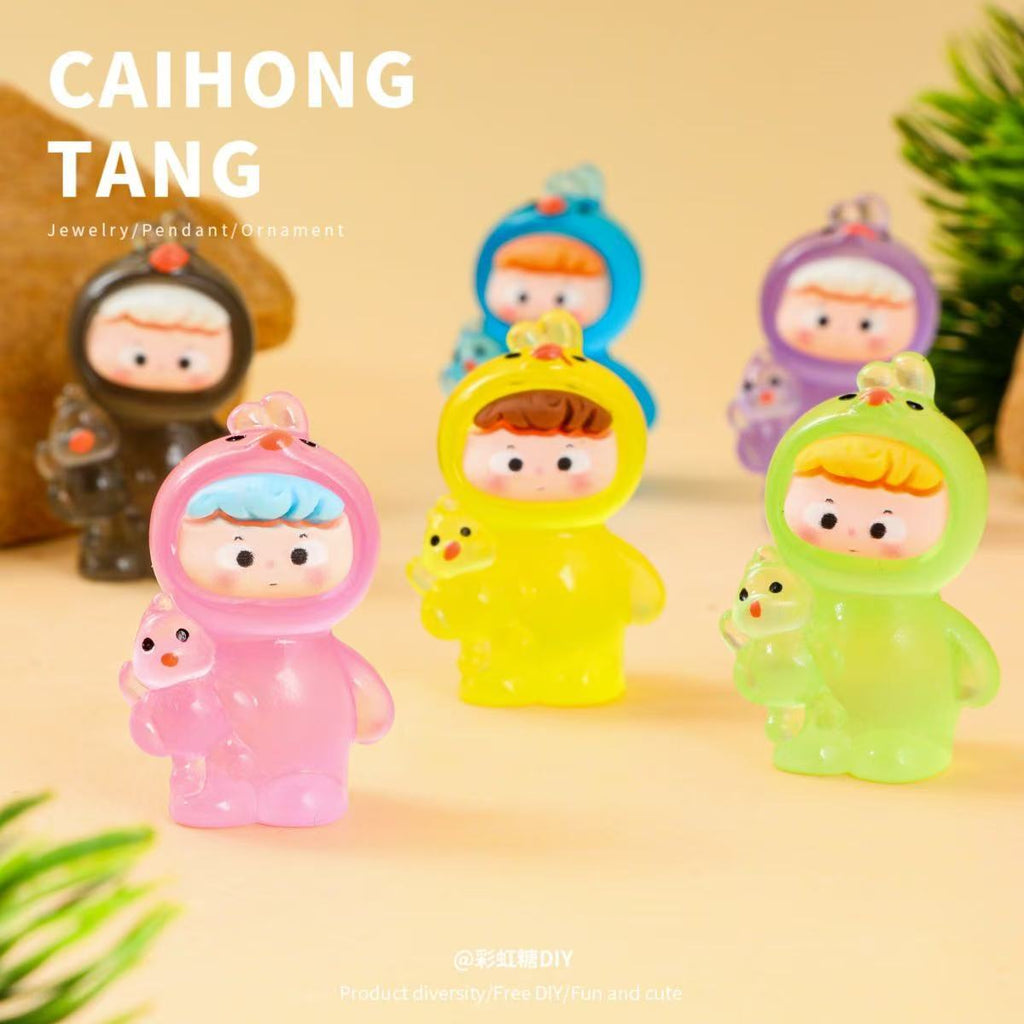 cute grain  and Monkey (glow) - 16 bags