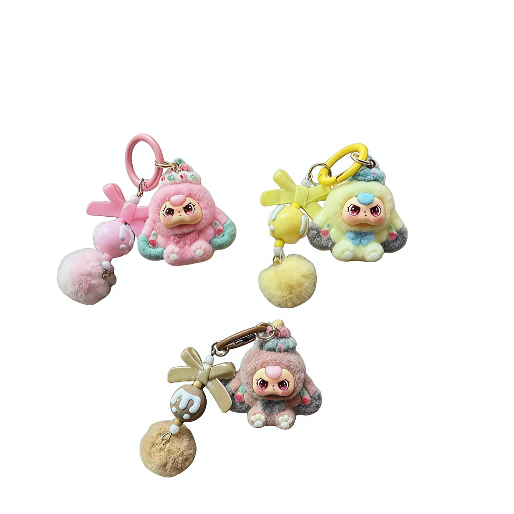 Babythree keychain