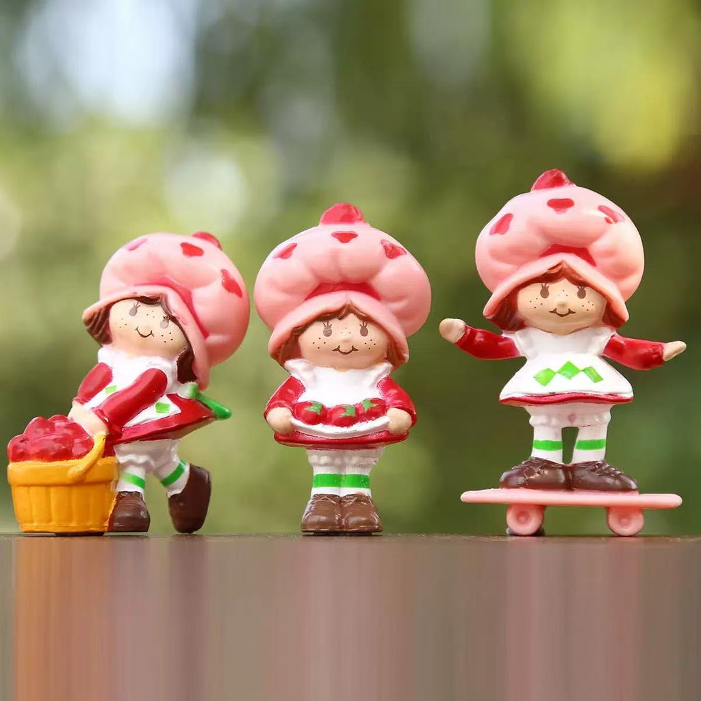 Strawberry shortcake - 6 in set