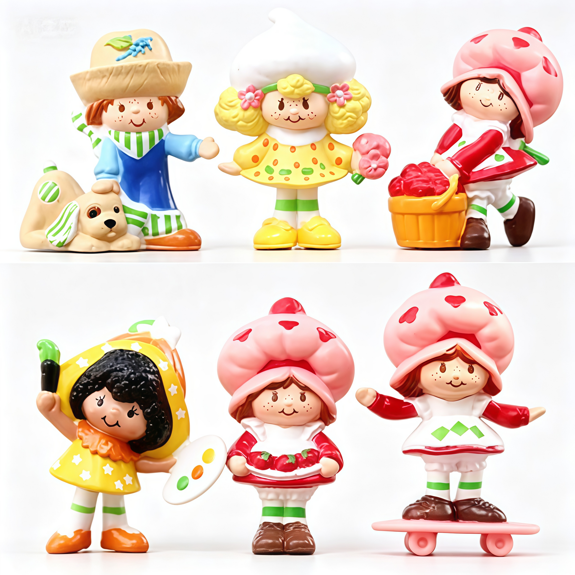 Strawberry shortcake - 6 in set