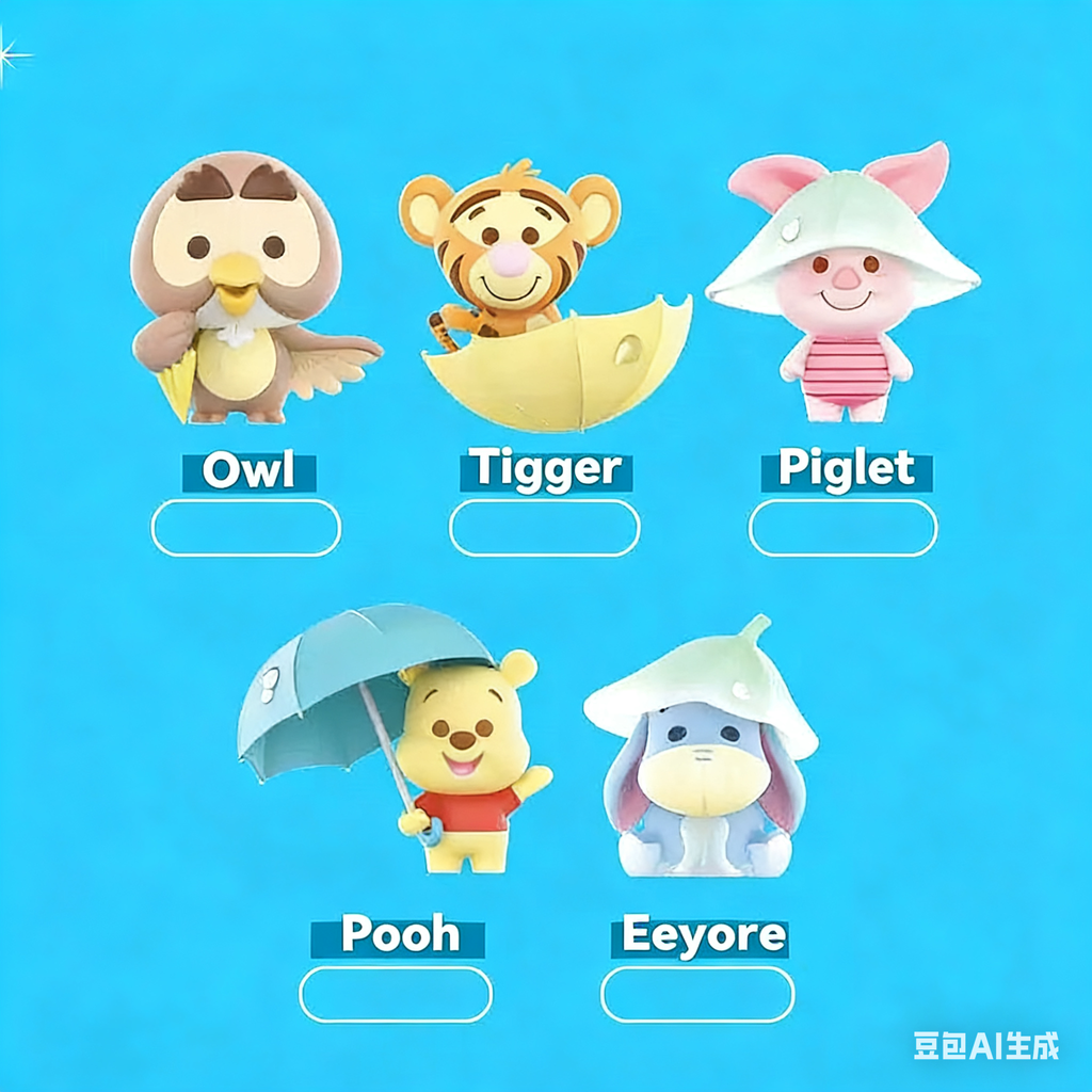 Winnie the pooh  - blind box