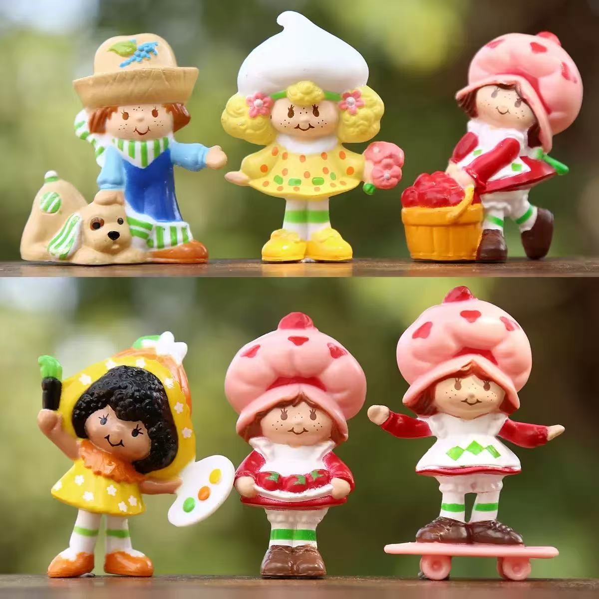 Strawberry shortcake - 6 in set