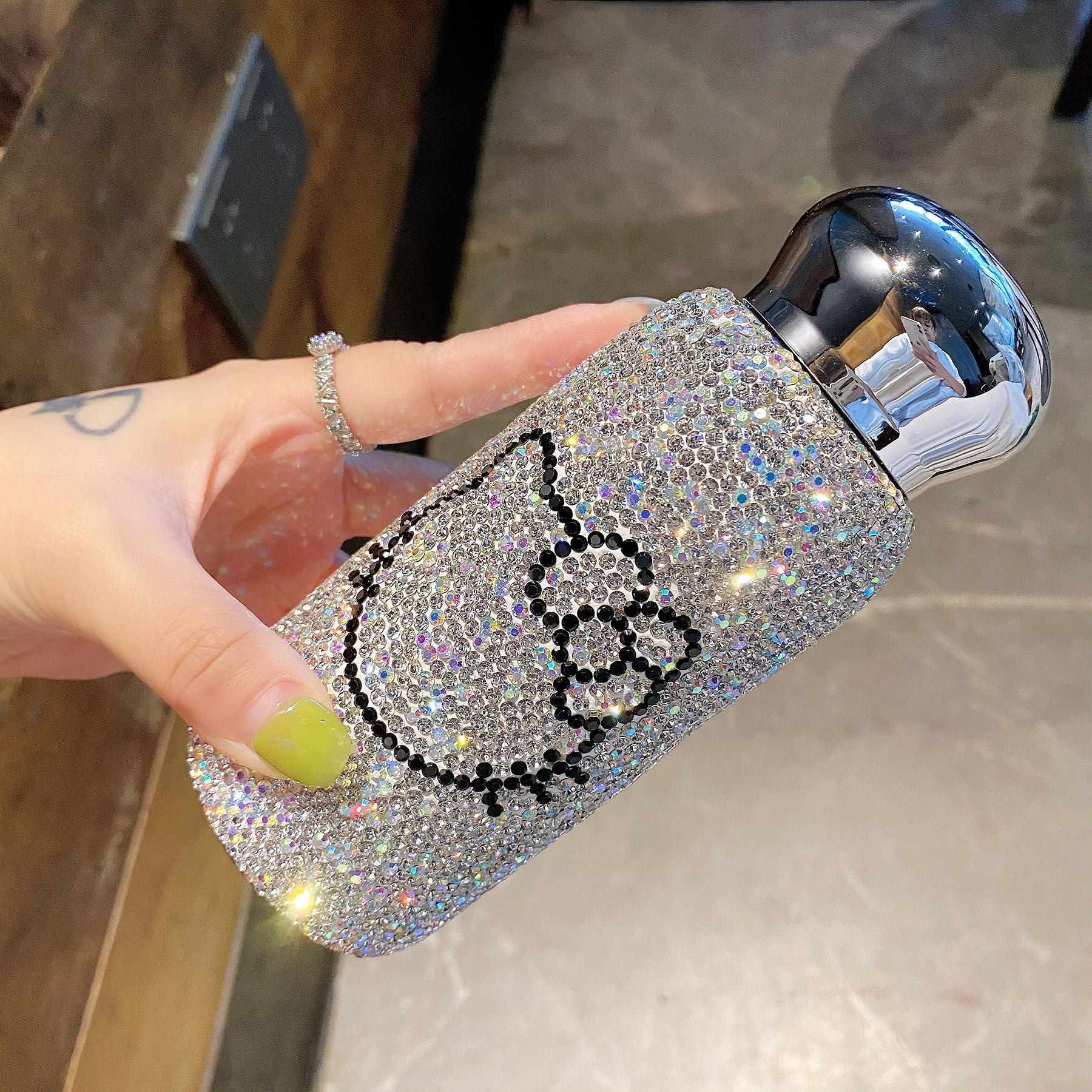 Hello Kitty Set with diamonds cup