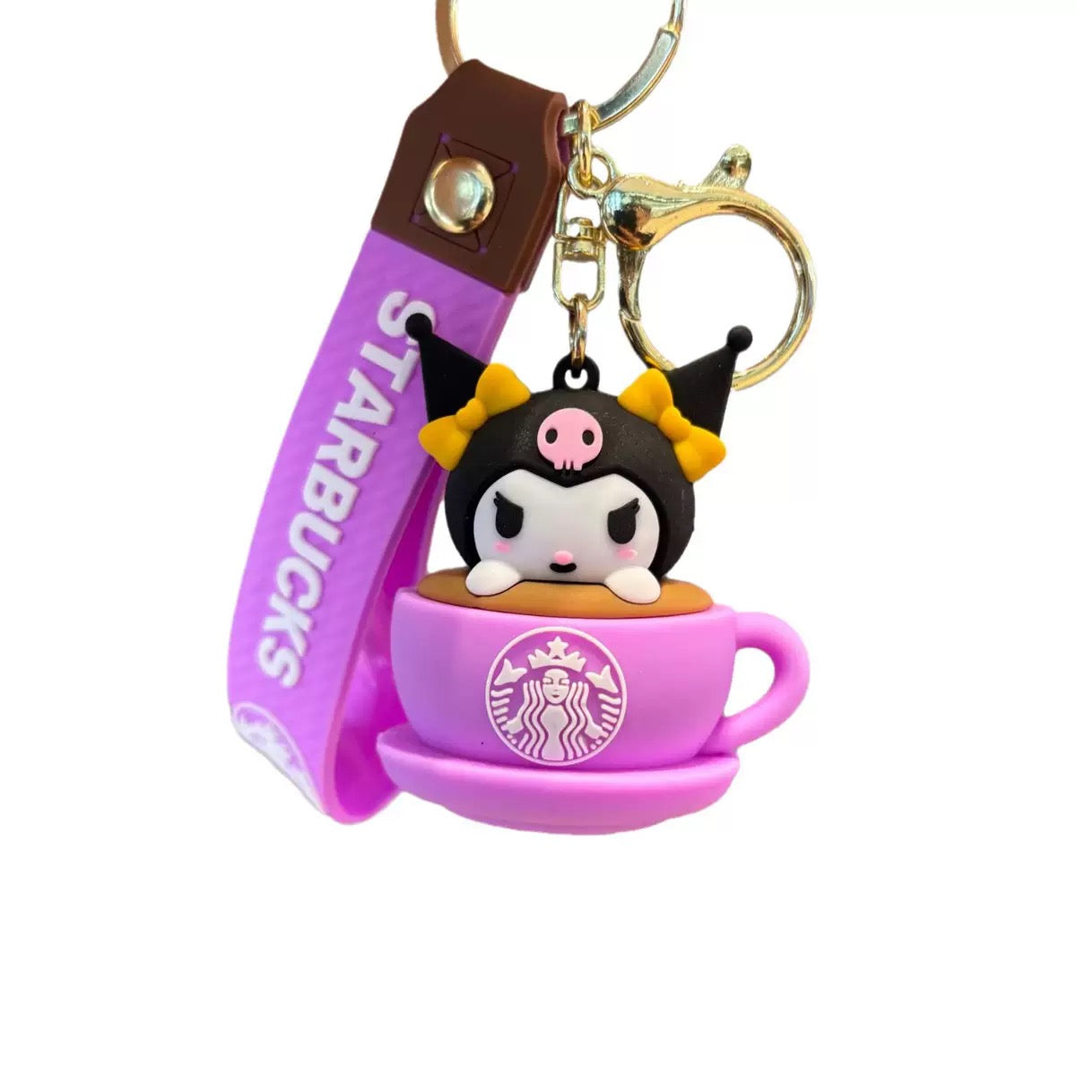 Starbucks  keychain - Match game