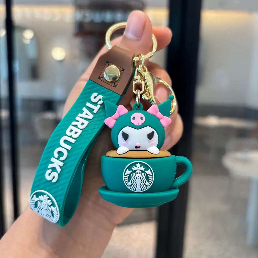 Starbucks  keychain - Match game