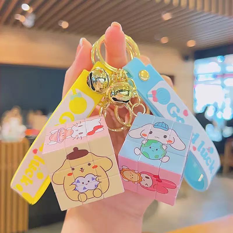Sanrio Rubik's cube  Keychain