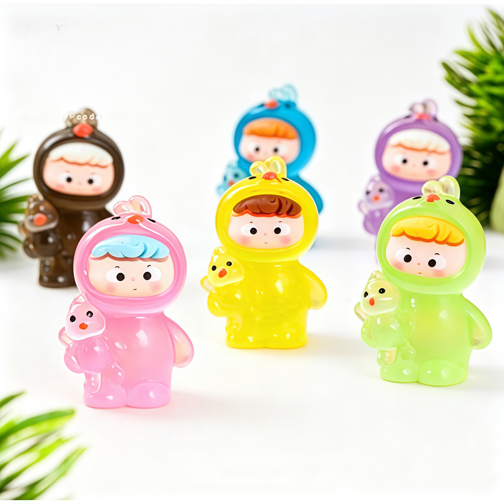 cute grain  and Monkey (glow)