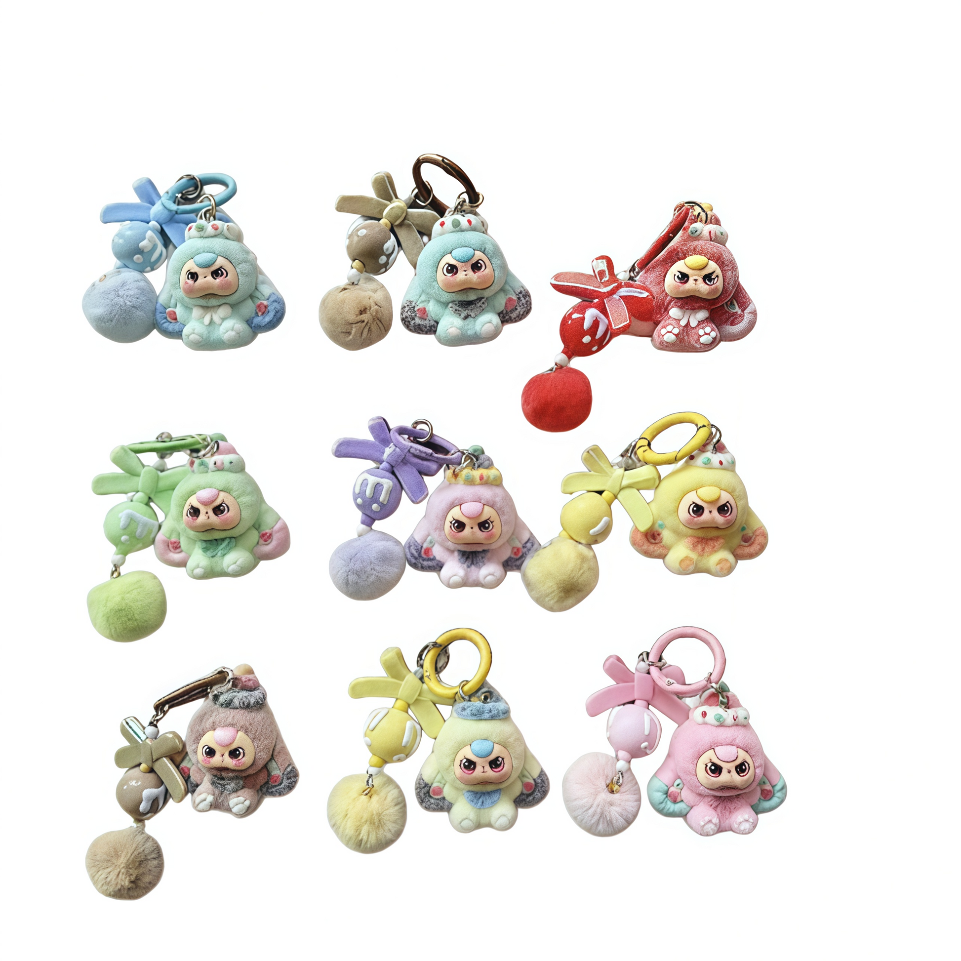Babythree keychain