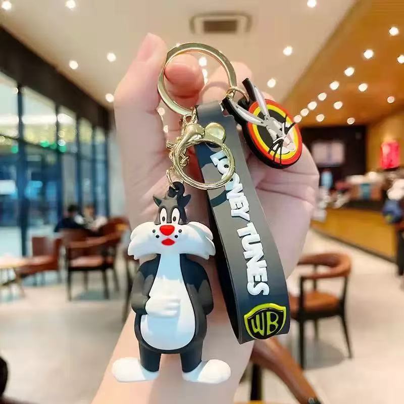 Looney Tunes 2 keychain  - Match game